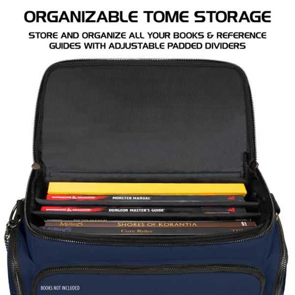 Tabletop Rpgs RPG Adventurers Bag Collectors Edition Blue 5