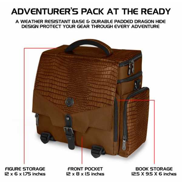 Tabletop Rpgs RPG Adventurers Bag Collectors Edition Brown 2