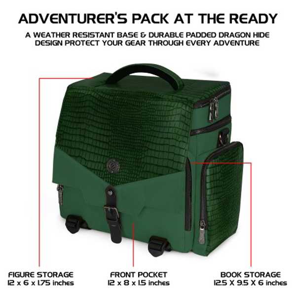 Tabletop Rpgs RPG Adventurers Bag Collectors Edition Green 2