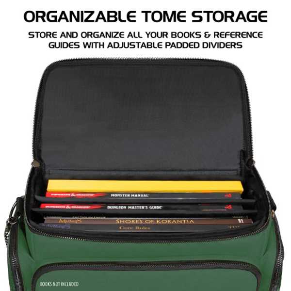 Tabletop Rpgs RPG Adventurers Bag Collectors Edition Green 5