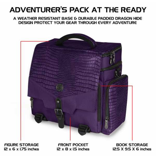 Tabletop Rpgs RPG Adventurers Bag Collectors Edition Purple 2
