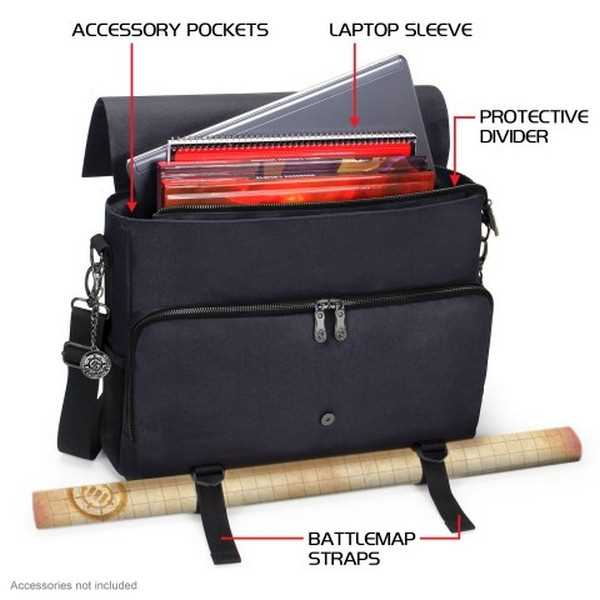 Enhance Tabletop RPGs Player's Essentials Bag Collector Edition (Black)