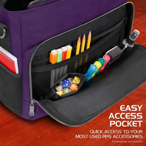 Enhance Tabletop RPGs Player's Essentials Bag Collector Edition (Purple)