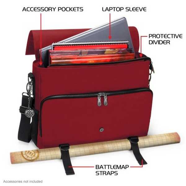 Enhance Tabletop RPGs Player's Essentials Bag Collector Edition (Red)