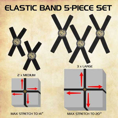Board Games and Puzzles Board Game Box Bands Set of 5 Puzzle 2