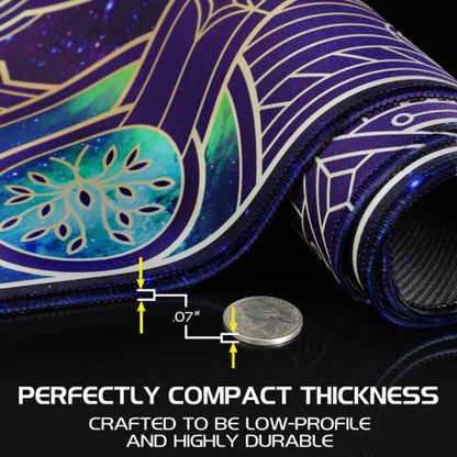 TCG Playmat with Stitched Edges and Drawstring Pouch Stars Playmat 3