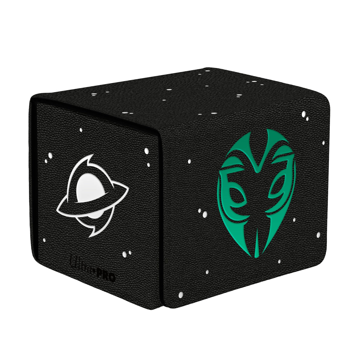 Magic: The Gathering - Edge of Eternities Premium Alcove Edge Deck Box - Interior Printing Green Mythic