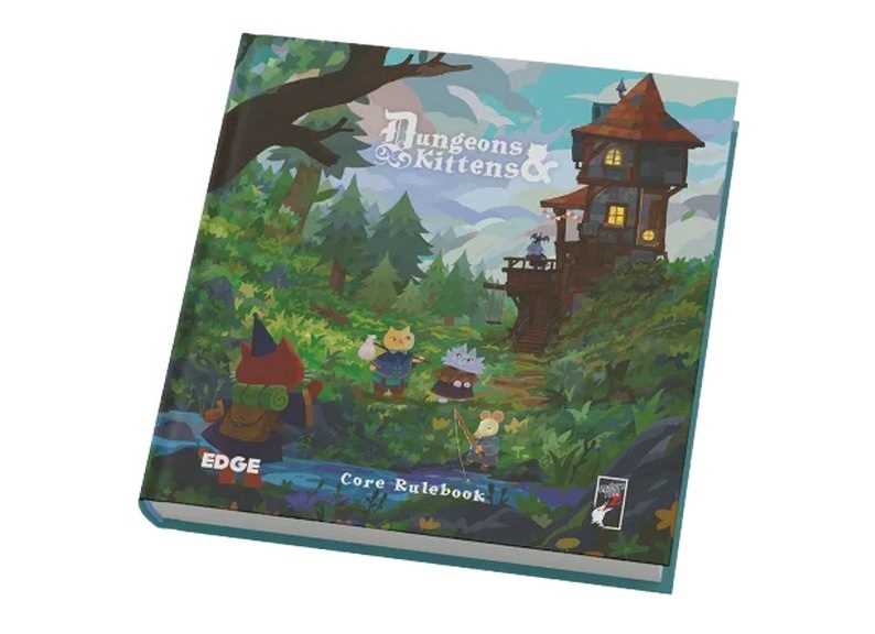 Core Rulebook Dungeons and Kittens RPG Roleplaying Game by Edge Entertainment Studio 1