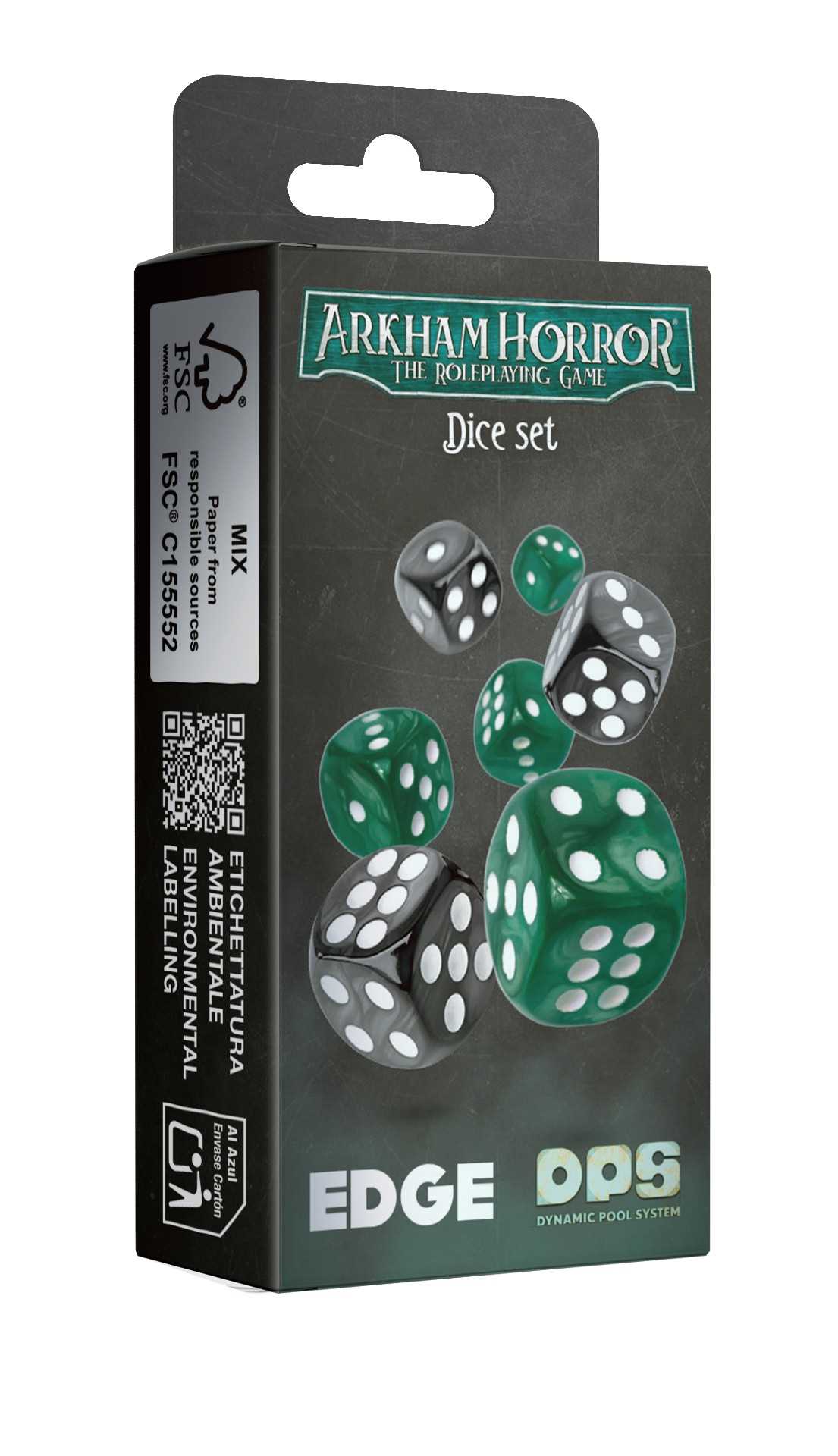 Arkham Horror RPG Dice Set Roleplaying Game Accessory