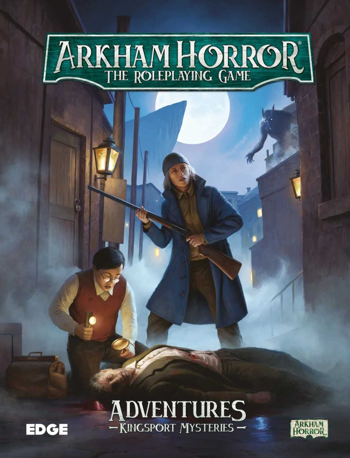 Arkham Horror RPG Kingsport Mysteries Roleplaying Game by Edge Entertainment Studio 2