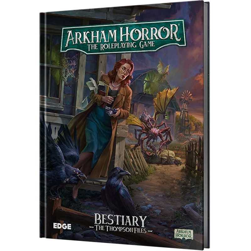Arkham Horror RPG The Thompson Files Roleplaying Game Supplement