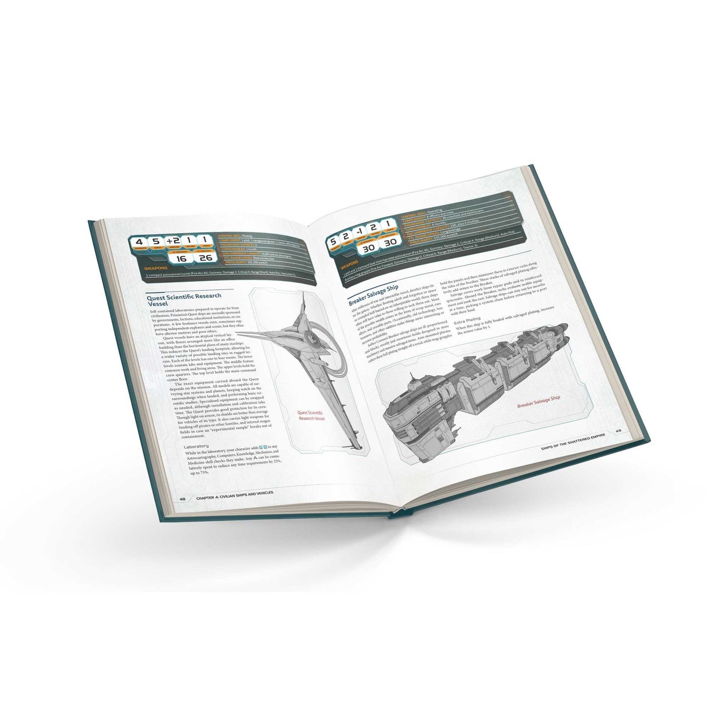 Genesys RPG: Twilight Imperium - Ships of the Shattered Empire 6