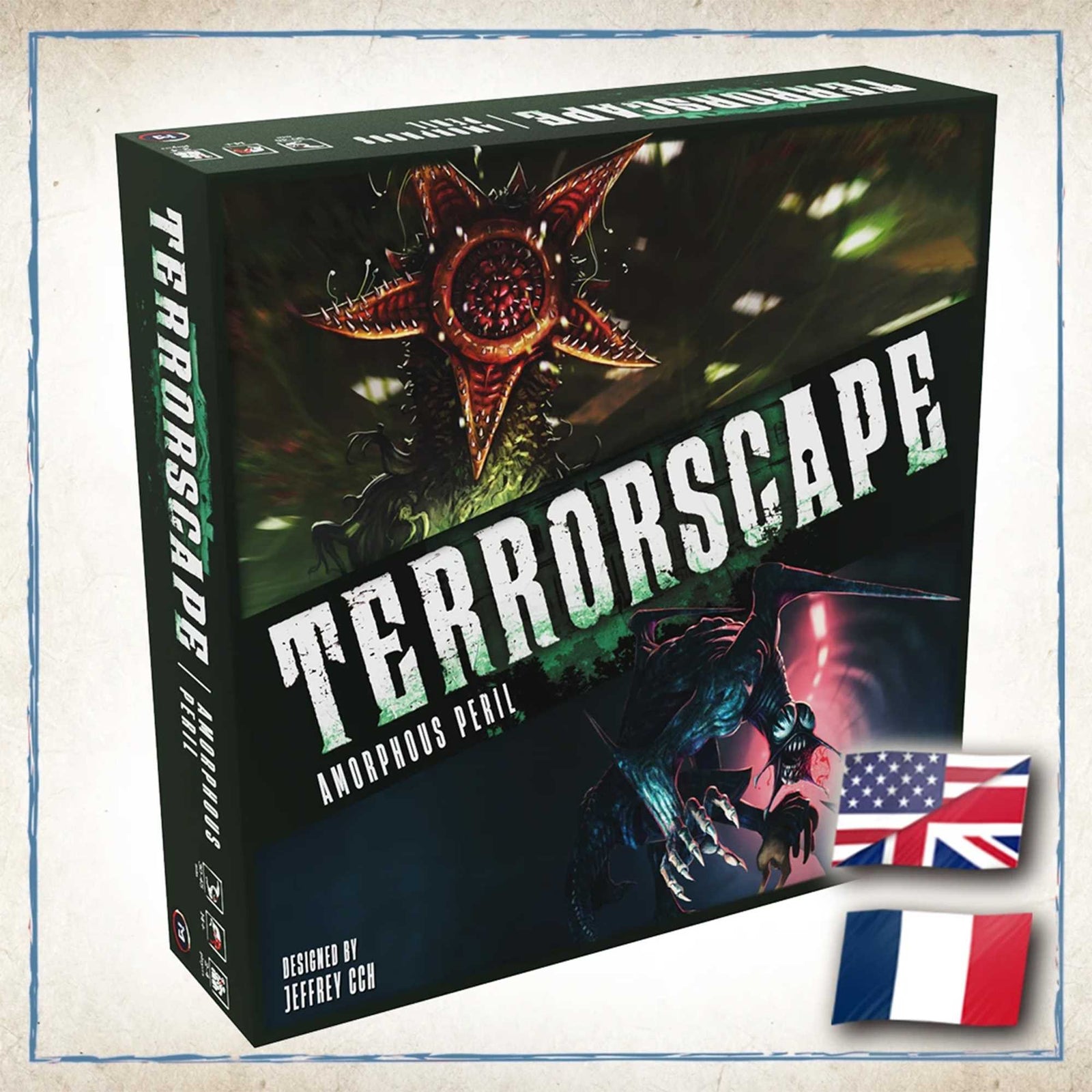Amorphous Peril Terrorscape Expansion Board Game by ICE Makes 2