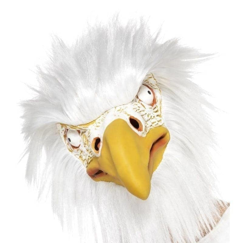 Eagle Mask Full Overhead Adult White_1
