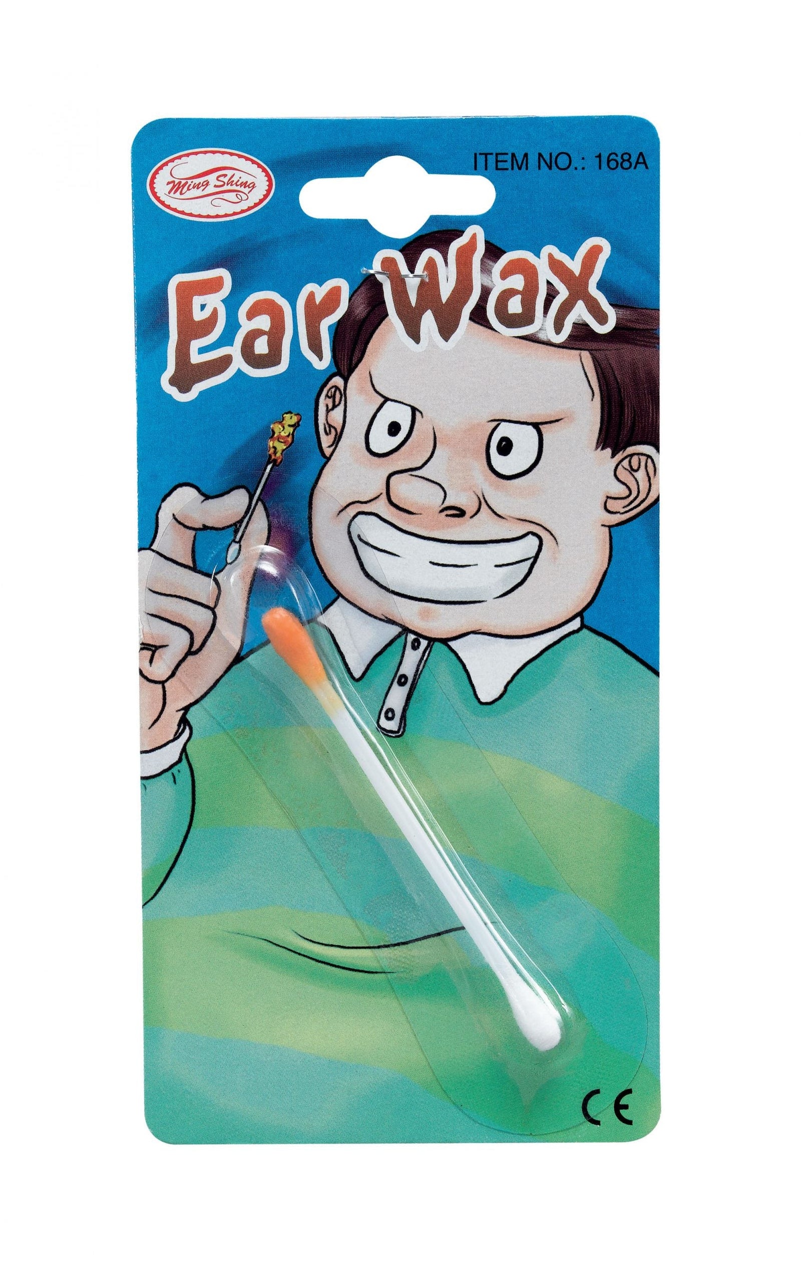 Ear Wax On Cotton Bud Joke Dozen in Pack 1