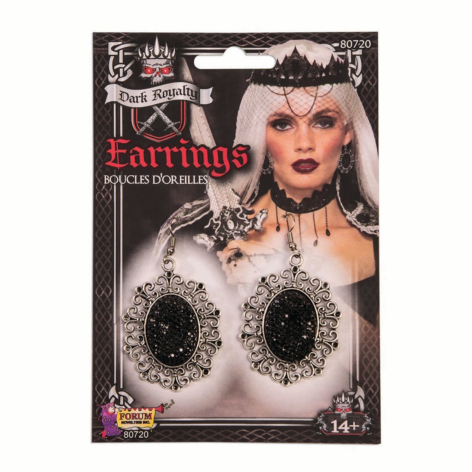 Earrings Dark Royalty Imitation Medieval Jewellery 1