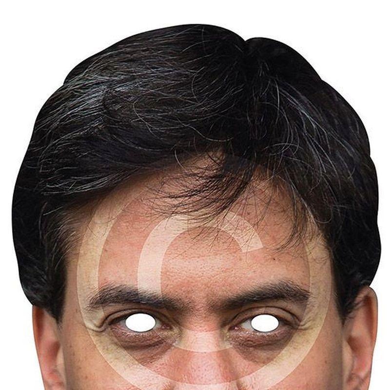 Ed Miliband Card Mask Masks Unisex 1