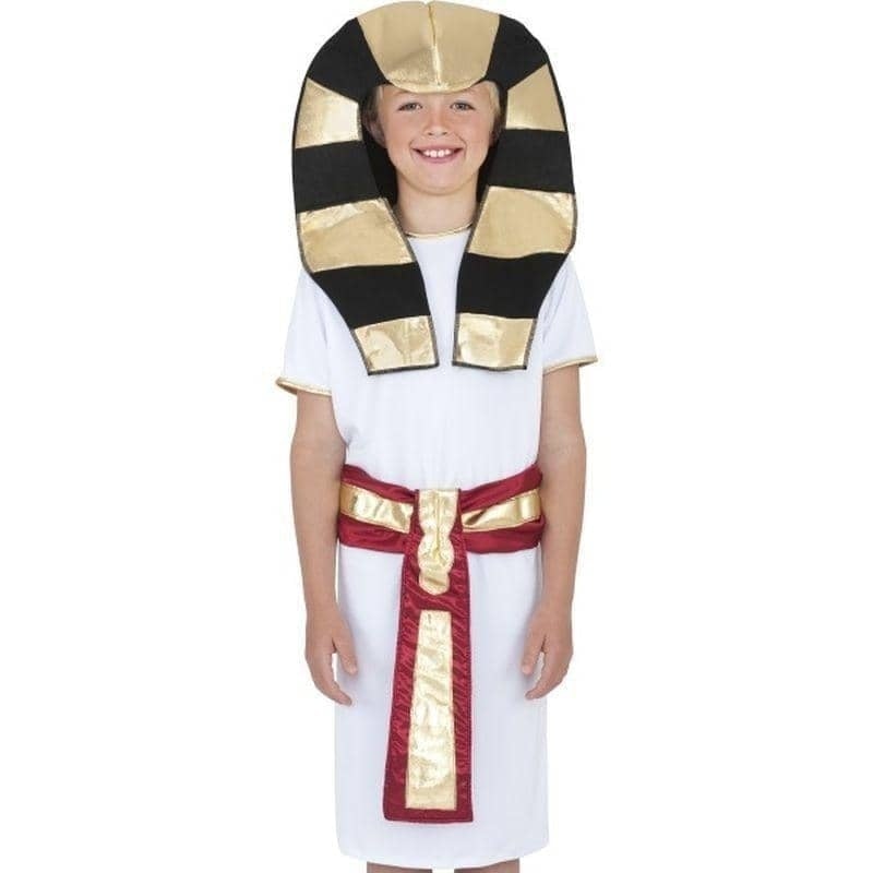 Egyptian Costume Kids White Red Gold_1
