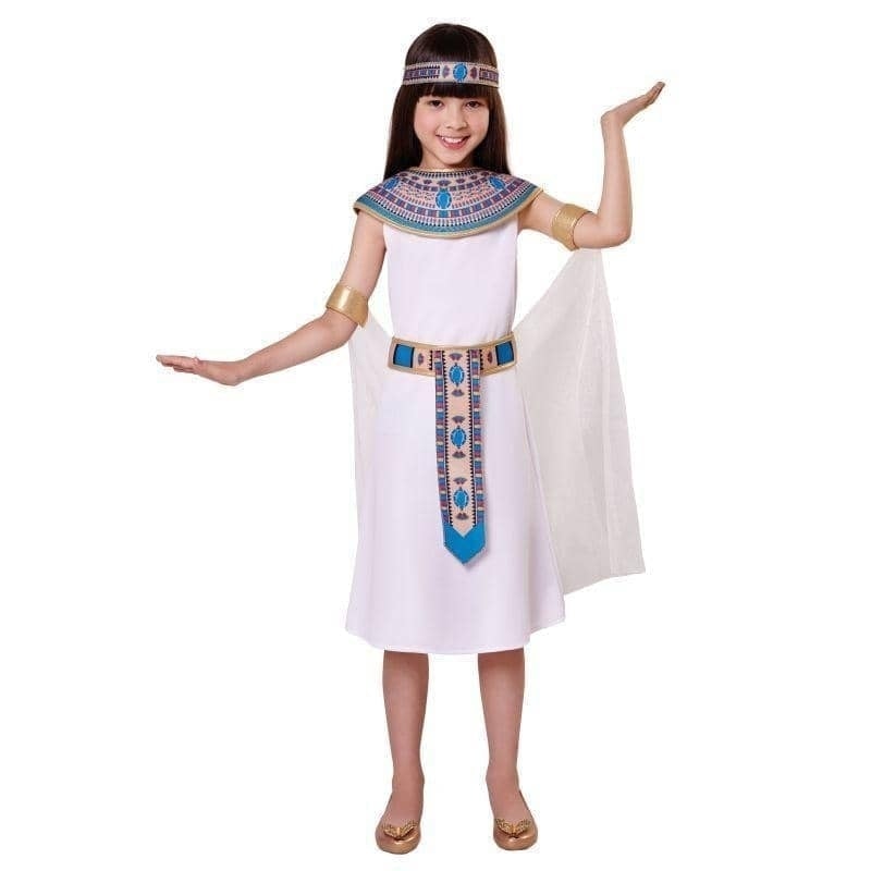 Egyptian Girl Costume Childrens Ancient Priestess 1