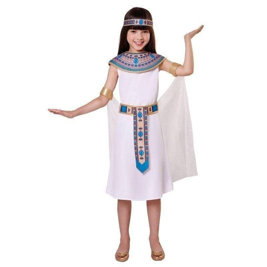 Egyptian Girl Costume Childrens Ancient Priestess 1