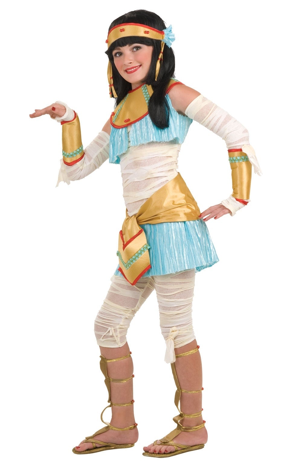 Egyptian Princess Costume Mummy Girl 1