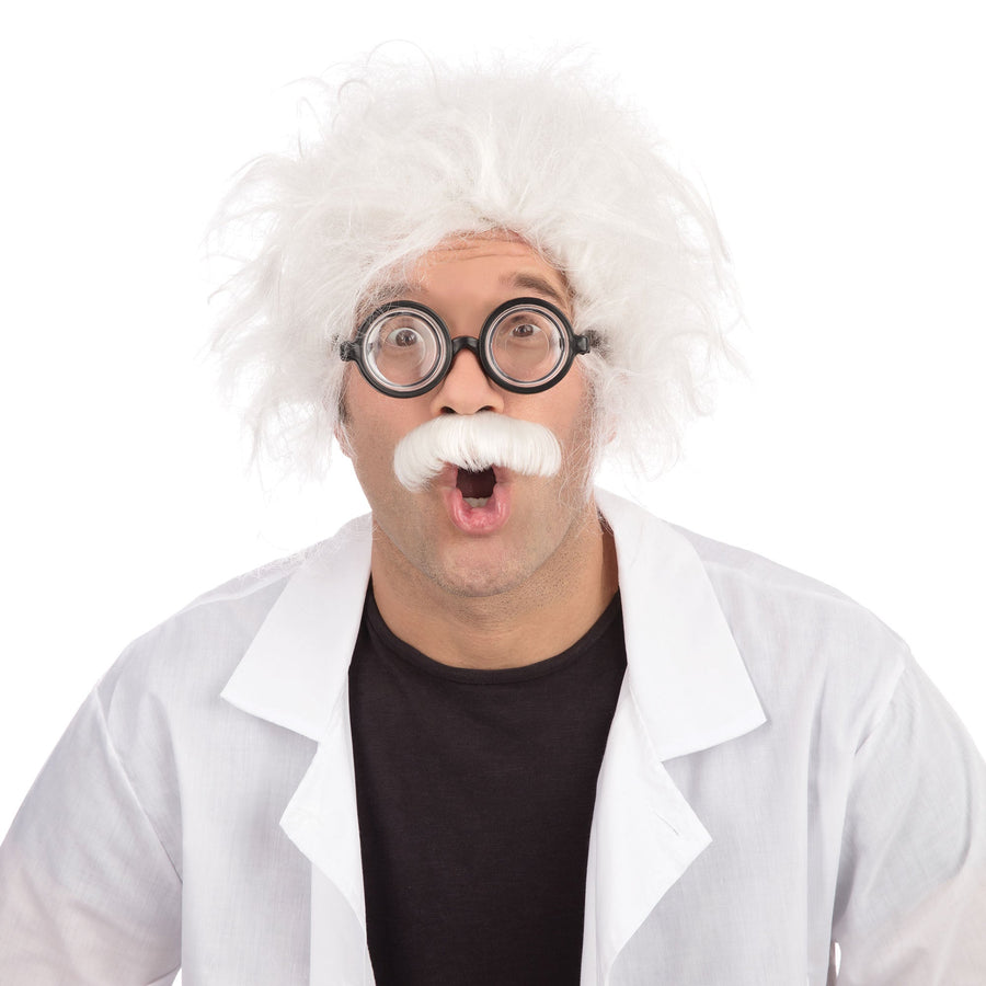 Einstein Wig White Crazy Scientist Hair_1