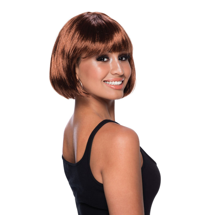 Elegant Bob Brown Wig for Women_1