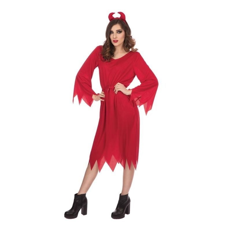 Elegant Devil Ladies Costume Dress_1