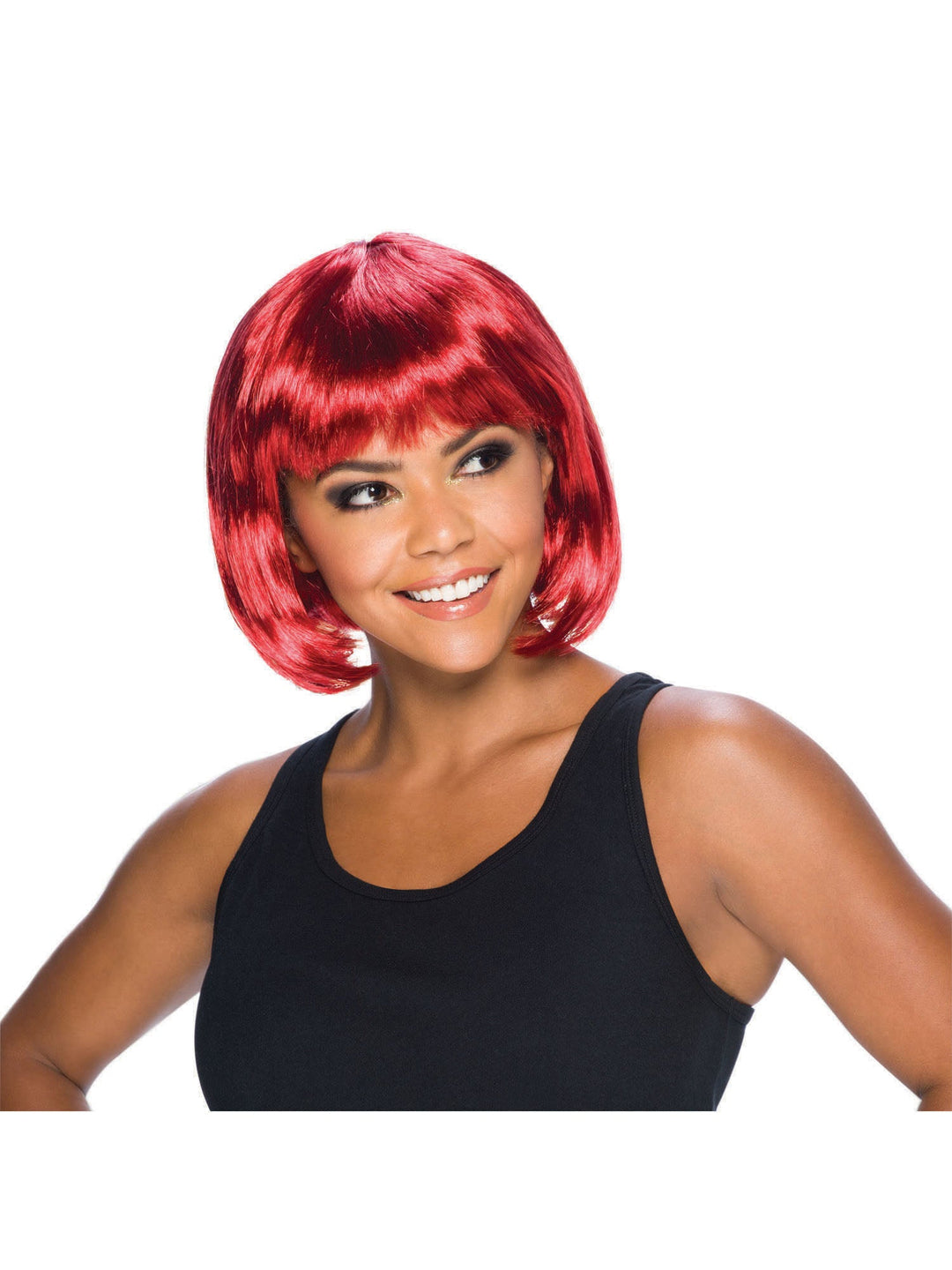 Elegant Red Bob Wig for Women