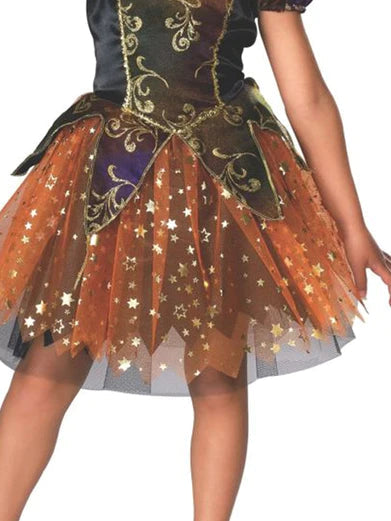 Elegant Witch Child Costume Tutu Dress 3