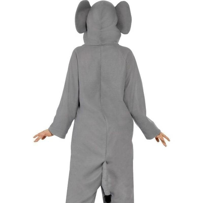 Elephant Costume with Hood Adult Grey Onesie 2