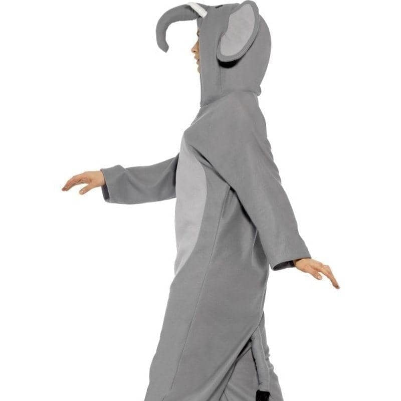 Elephant Costume with Hood Adult Grey Onesie 4