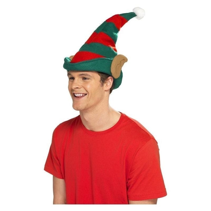Size Chart Elf Hat Adult Red Green