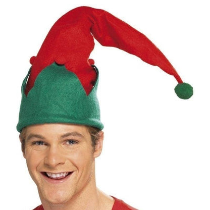 Elf Hat Adult Red 1
