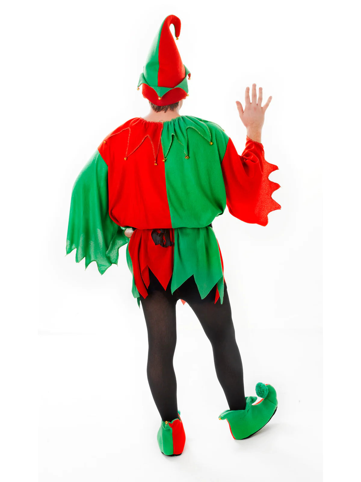 Elf Santas Helper Adult Costume 3