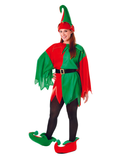 Elf Santas Helper Adult Costume 4