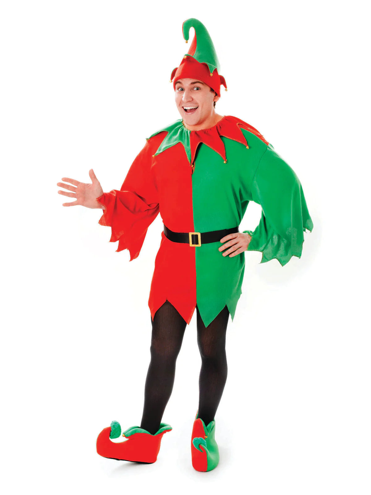 Elf Santas Helper Adult Costume 1