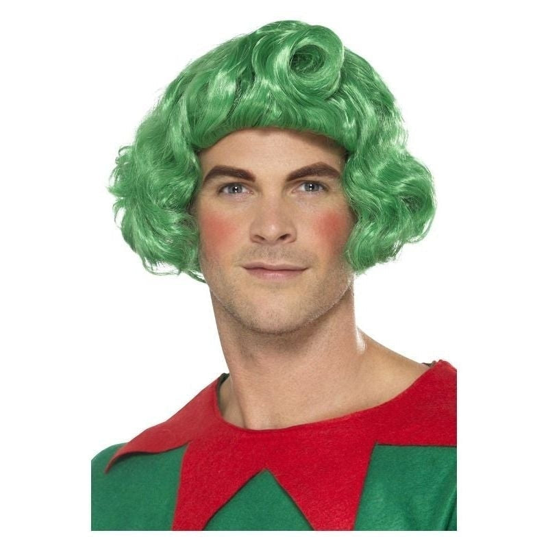 Elf Wig Adult Green Oompa Loompa 2