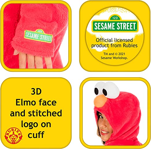 Elmo Adult Costume Sesame Street 6