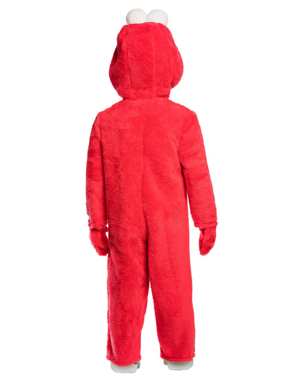 Elmo Costume Toddler Sesame Street Soft Fleece Jumpsuit 5