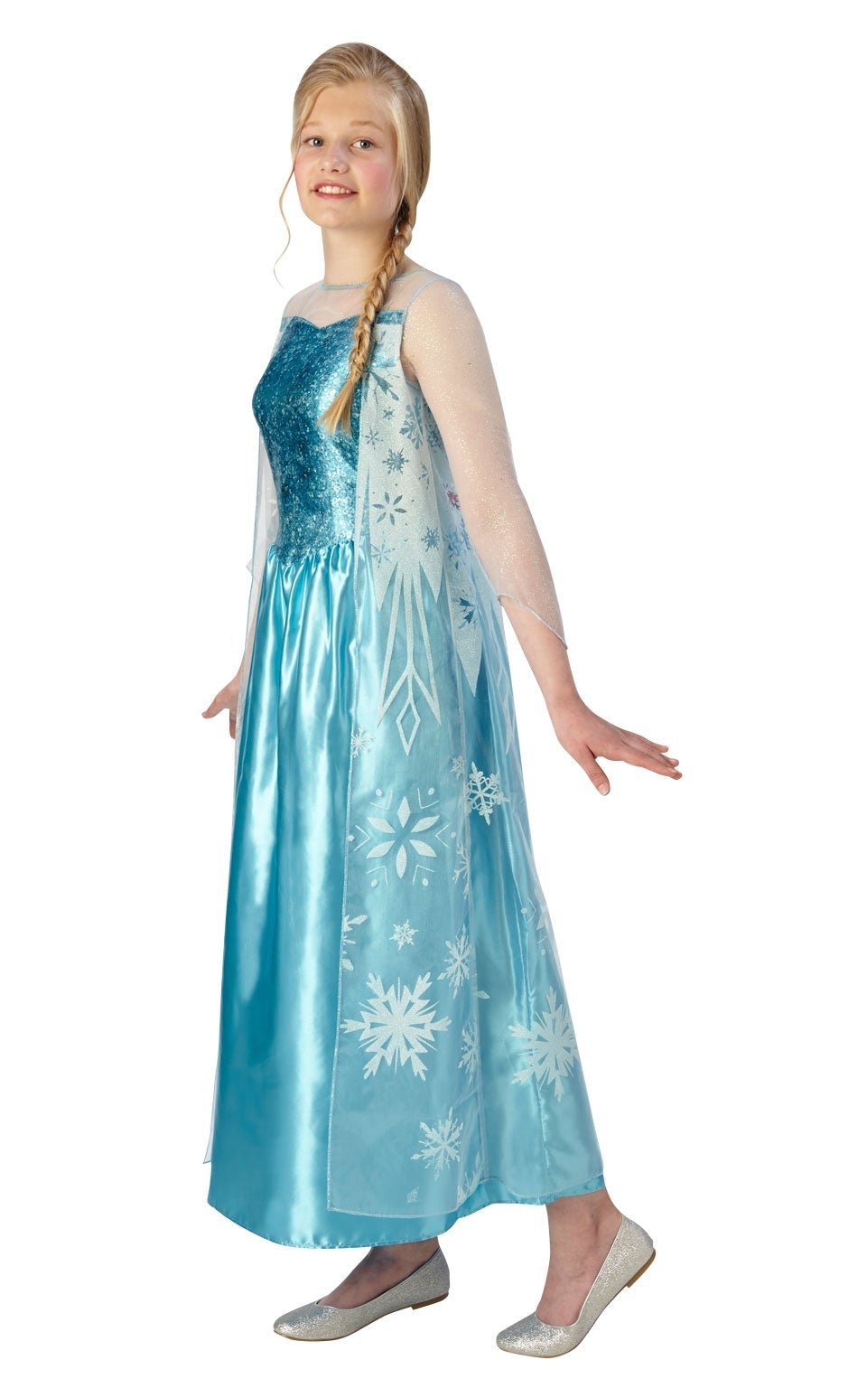 Elsa Frozen Disney Princess Classic Girls Costume_1