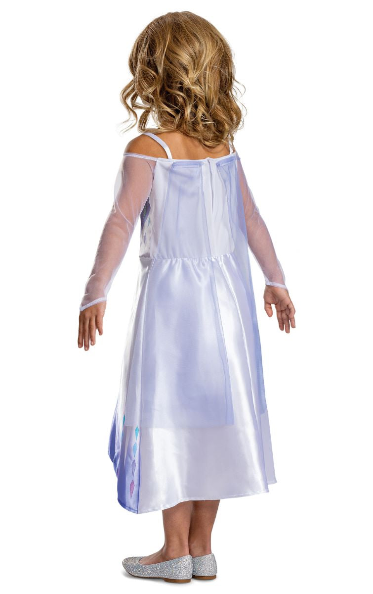 Disney Elsa Snow Queen Costume Child Dress with Cape 2