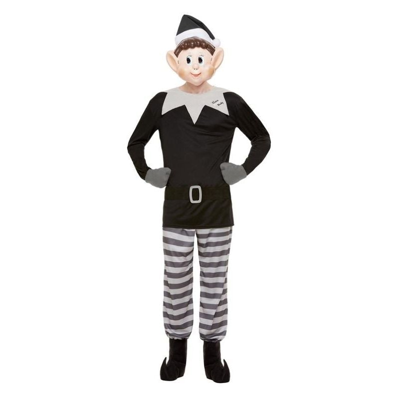 Elves Behavin Badly Bad Elf Costume Adult Grey Black 1