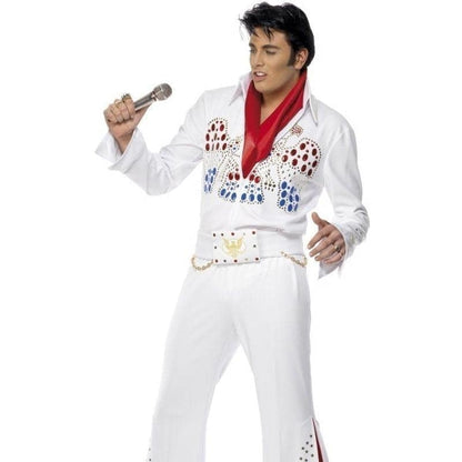 Elvis American Eagle Costume Adult White 1