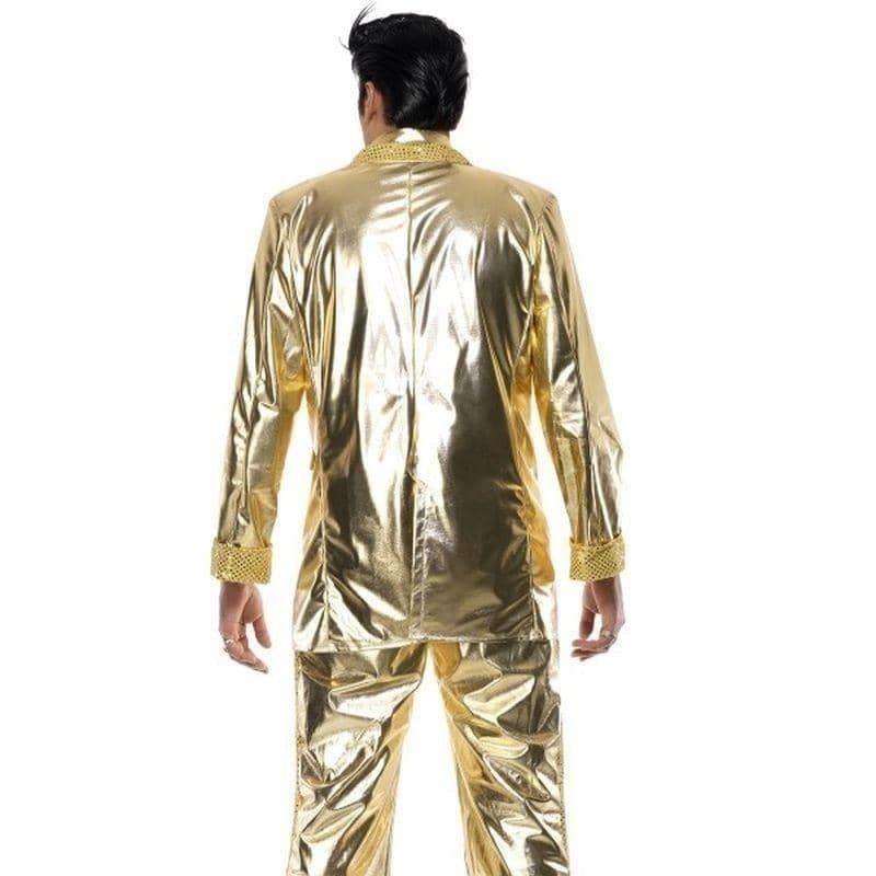 Elvis Gold Suit Costume Adult 2