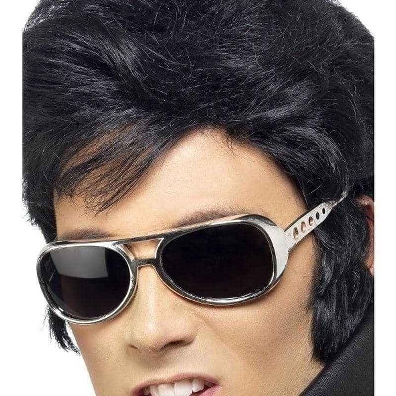 Elvis Shades Adult Silver 1