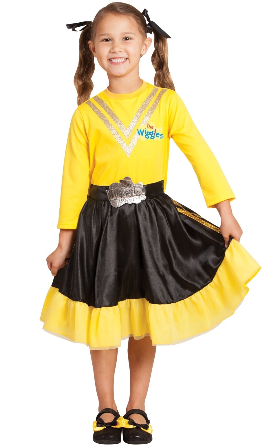 Emma Wiggle Costume Kids Yellow Dress 1