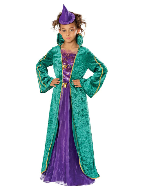 Enchanted Sister Witch Kids Costume Hocus Pocus Dress_1