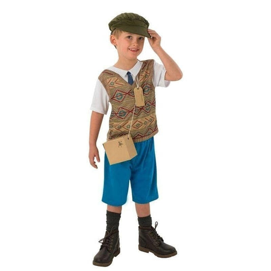Evacuee Boy Childrens Fancy Dress Costume 1