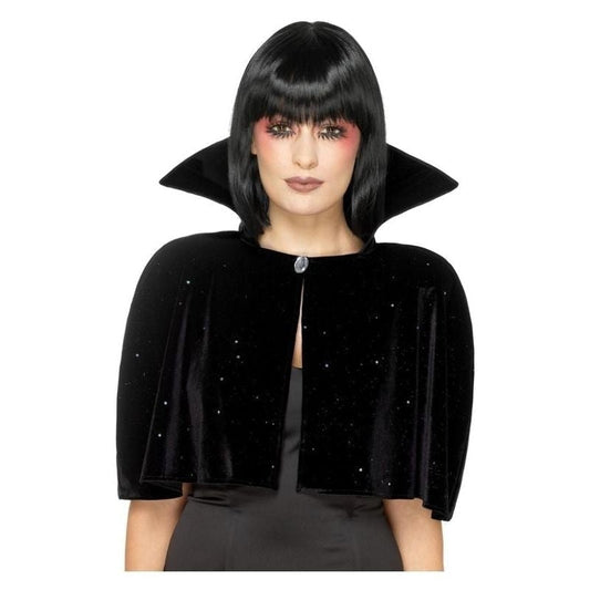Evil Queen Cape Adult Black 2